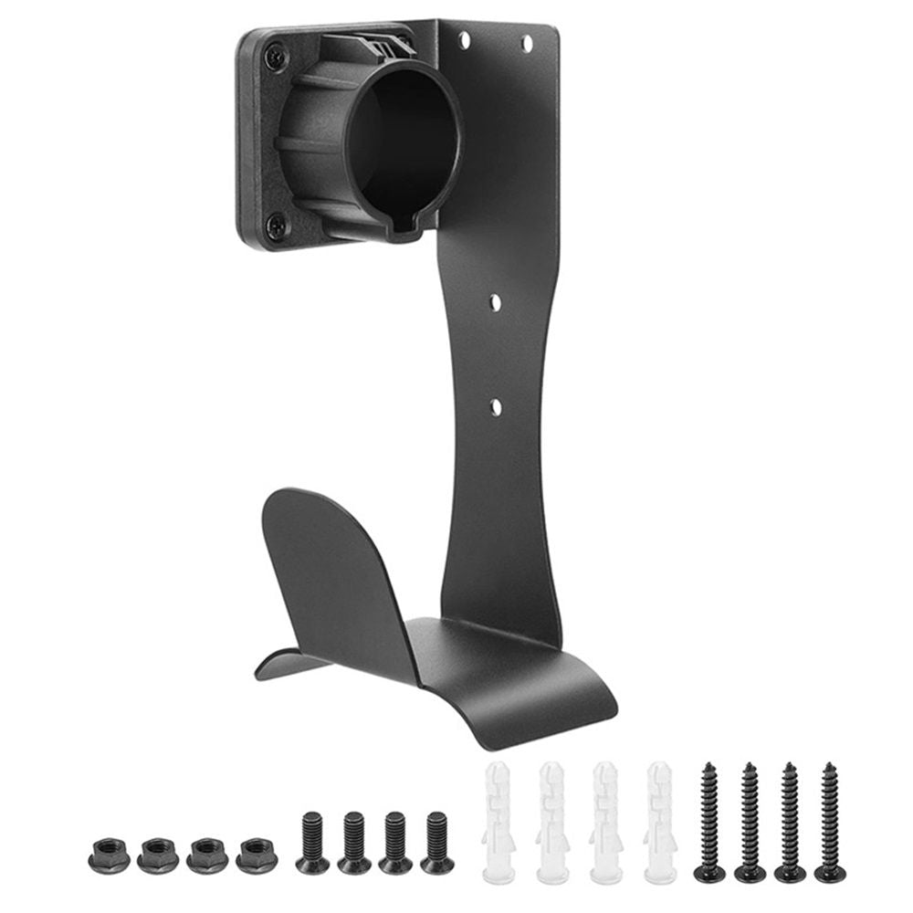 for  Charger Holder Wall-Aligned Mount Space-Saving,Stainless steel car charger holder hanging charger cable& Plug Holster Dock forConnector