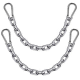 2 Boxing Punching Bag Chain , Stainless Steel Heavy Duty Hanging Chair Chain Kit Hammock Chair Hardware for Indoor Outdoor Playground Swing Set, Hanging Heavy Bag,
