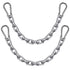 2 Boxing Punching Bag Chain , Stainless Steel Heavy Duty Hanging Chair Chain Kit Hammock Chair Hardware for Indoor Outdoor Playground Swing Set, Hanging Heavy Bag,