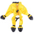 Dog Boots Leggings Waterproof Dog Pants Anti-Slip Dog Shoes Pet Paws Protector Dirty-Proof Dog Outdoor Walking Running Hiking Booties (Yellow, M)