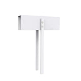 Metal Bifold Door Lock - Double Door Child Safety Locks Keep Toddler, Cats&Dogs Out of Closets, Cabinets, Pantry - No Need Install (1PC)