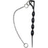 Rain Chains Anchor Stake – 12-inch Outdoor Rain Chain Base, Ground Anchor for Chains for Outdoor Gutters,  Powder Coated Iron Anchoring Stake with 17-inch stainless steel chains