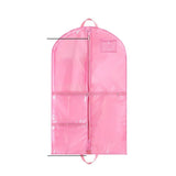 Garment Bags for Hanging Clothes,Garment Bags for Travel Storage,Dance Clothes Bag,Kids Garment Bag for Dance Costumes,Sports (Pink)