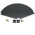 Squirrel Baffle for Bird Feeder Pole, Outside Pole Mount Bird House Guard for Outdoor Shepherd’s Hook, 16 Inch Diameter, 2 Packs