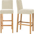 Chair Covers for Pub Chairs,Counter Stool Slipcovers, Stretch Bar Stool Chair Covers Pack of 2 (Off White)Only chair covers