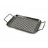 ​ BBQ Grill Pan, Non-stick Carbon Steel BBQ Grilling Tray Vegetable Grill Pans Grill Wok Cookware Grill Accessories with Handles for Outdoor Grill Vegetables, Fish, Meat, Kabobs​