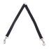 Coupler for Walking Two Medium or Larger Dogs Together,  （Medium length 45 centimeters, width 2.0 centimeters black）