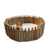 Hamster Bridge Hamster Wooden Fence Squirrel Flexible Bending Ladder Cage Toy Sandrat（30cm）