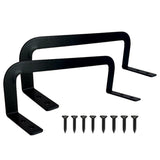 Mattress Retainer Bar 2PCS, 3.5'' Corner, Black, Non Slip, Metal, Adult, MATTRESS COVER