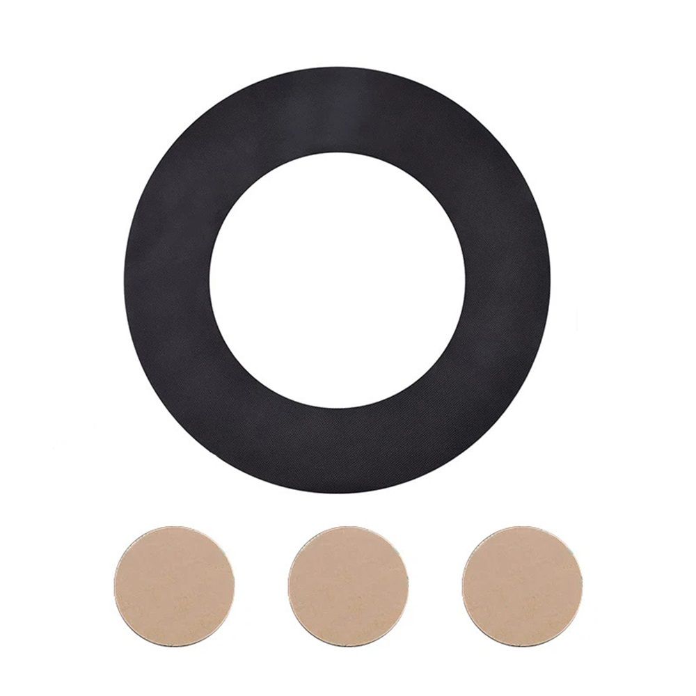 Non Skid Rubber Furniture Pads for Recliners, Furniture Grippers, Gripper Pads, Anti Slide Furniture Pads Hardwood Floor Protector, Fits Recliners, Swivel Chairs (25.2’’ Outside Diameter)
