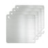 8pcs  Metal Electrical Box Cover Plate,Junction Box Covers,4 Inch Square Flat Blank Electric Box Cover