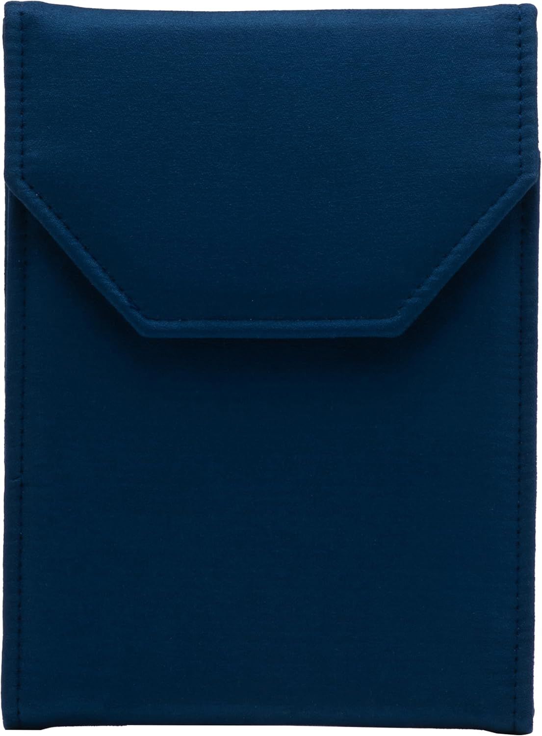 Pendant storage bag, necklace, jewelry travel folder, jewelry gift bag, ladies' holiday birthday gift (dark blue)