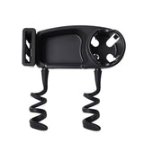 Universal Stroller Snack Tray, 3 in 1 Stroller Cup Holder with Phone Holder and Silicone Flexible Arms Grip, Stroller Tray Attachment