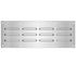 Stainless steel ventilation board, heated kang exhaust board, grill ventilation cover, suitable for outdoor kitchen ventilation openings with screens