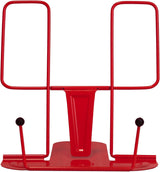 File Sorters Portable Book Holder Adjustable Reading Rest Recipe Cookbook Stand Cell Phone Stand for Cookbook Textbook Tablet Holder ( Red)