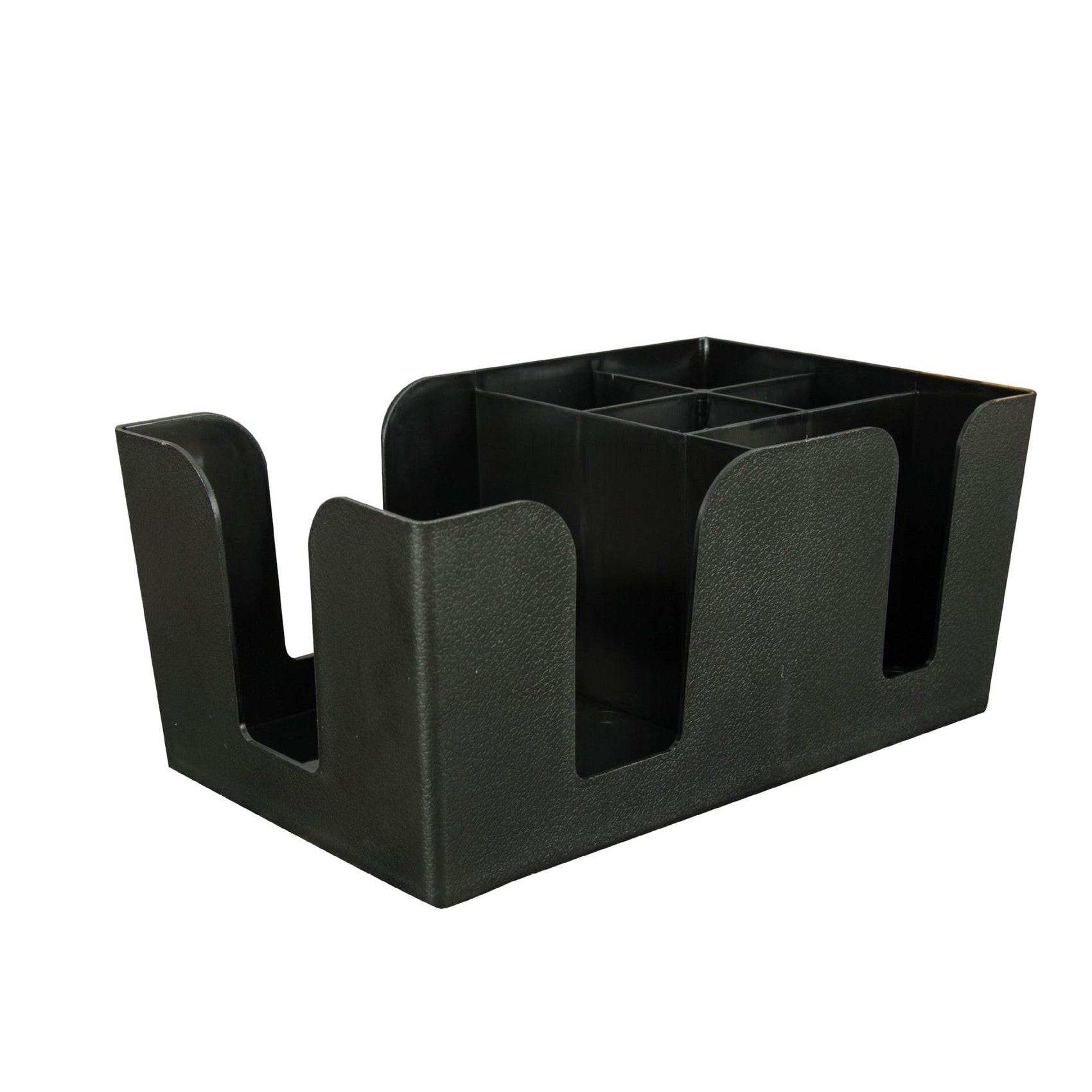Multi functional tissue box, bar counter, straw box, storage mixing bar, storage box, KTV storage box（Black）