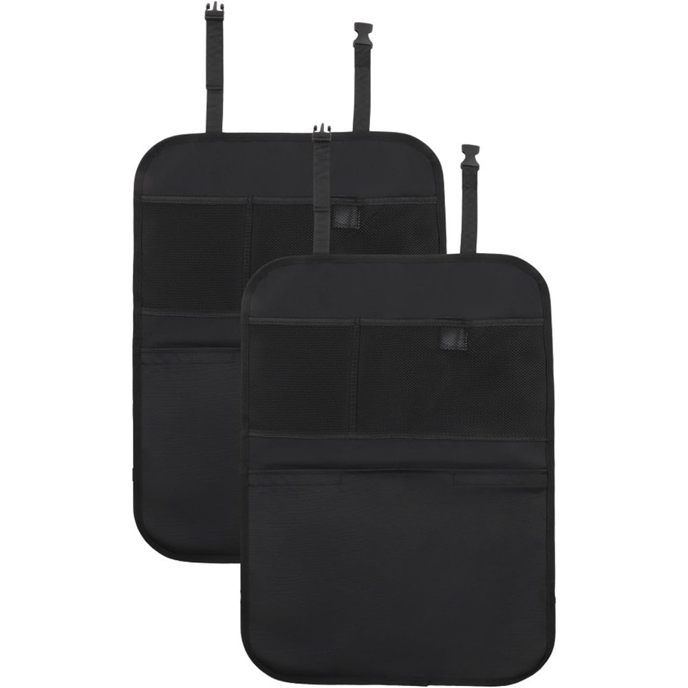 Children's Extra Large Backrest Cover -2-piece Set with 3-Pocket Storage Bag - Backrest Protection Cover to Prevent Dirt, Mud, Scratches - （48*68CM）
