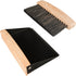 Mini Metal Dustpan and Brush Set for Sweeping Crumbs Fireplace, Natural Table Sweeper Combo Black