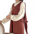 Cotton Linen Cross Back Work Apron for Women with Pockets Pinafore Dress Smock cotton and linen waterproof
