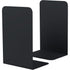 Book Ends, Bookends for Shelves, Home, Office, Metal Book Stopper for Books, Metal Bookend Supports, Modern Minimalist Style Decorative Bookend, Black (1 Pair/2pcs)