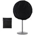 Dustproof & Waterproof Fan Cover for Diameter 70cm Oscillating Pedestal Fan Storage, Black, Oxford Fabric, Washable, Reusable, Easy to Install, 1 Pack