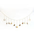 Wall Hanging Boho Aesthetic Room Decor Metal Moons Garland Hanging Art Bohemian Home Decoration for Girls Room Nursery Bedroom Livingroom Dorm, Ideal, Gold