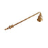 Candle Snuffer Home Collection – Refined Elegance with Elongated Thin Handle – Candle Wick Accessory , Elegant Candles Accessory（golden）