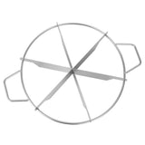 Pie Cutter 6 slice Stainless Steel Pie Cutter with 6 Equal Slices for Slicing Pies Cake Quiches Desserts