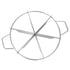 Pie Cutter 6 slice Stainless Steel Pie Cutter with 6 Equal Slices for Slicing Pies Cake Quiches Desserts