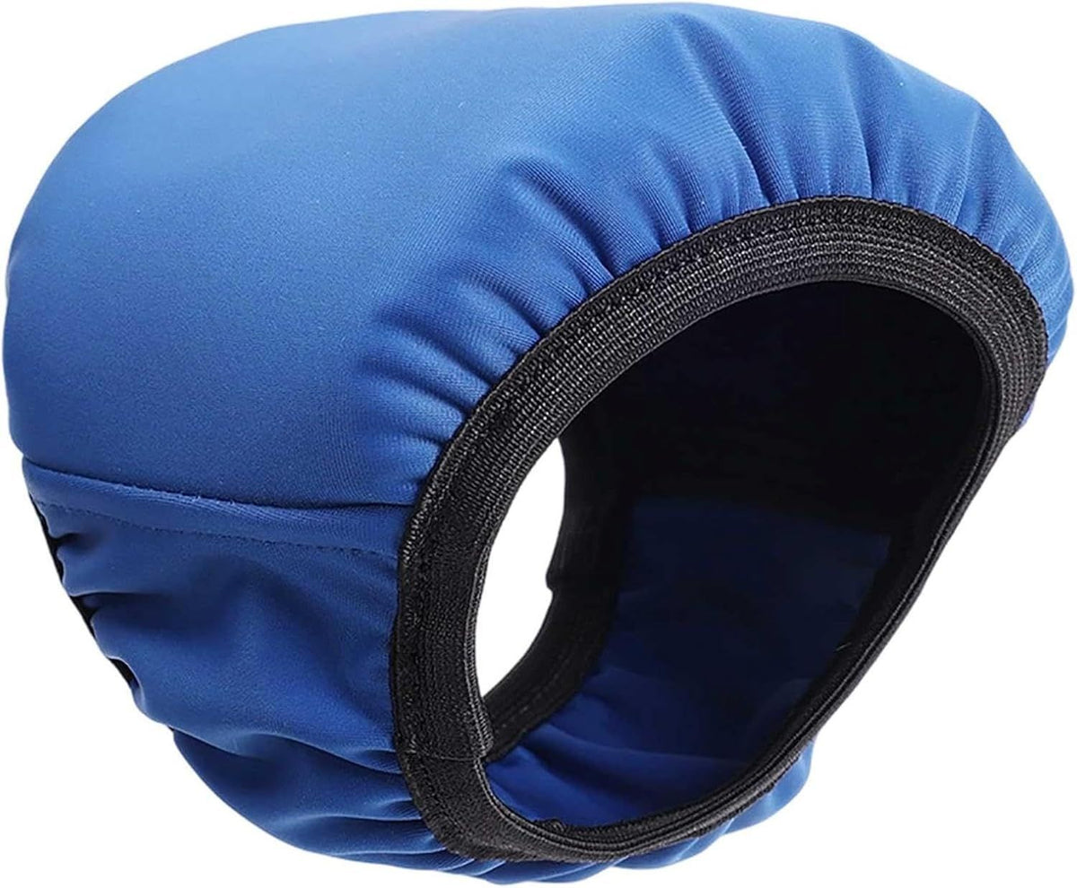 Cat bath waterproof earmuffs, pet swimming bath waterproof protective earmuffs, dog sleeping noise reducing earmuffs, (L)