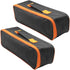 2pcs Vacuum Cleaner Storage Bag Black Car Organizer Portable Storage Bag Organizer Tool Kit Open Top Tool Tote, Black