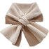 Scarf for women in autumn and winter to keep warm, color blocked knitted cross yarn versatile, fashionable and cute girl&