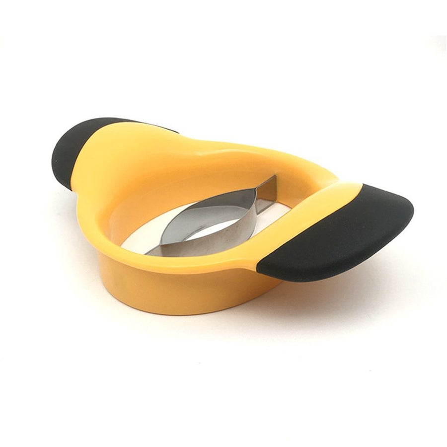 Mango Slicer, Peeler and Pit Remover Tool - Kitchen Mango Depitter & Peeler Gadget - Fruit Slicer with Micro-Serrated Stainless Steel Blader - Mango Corer for Easy Use