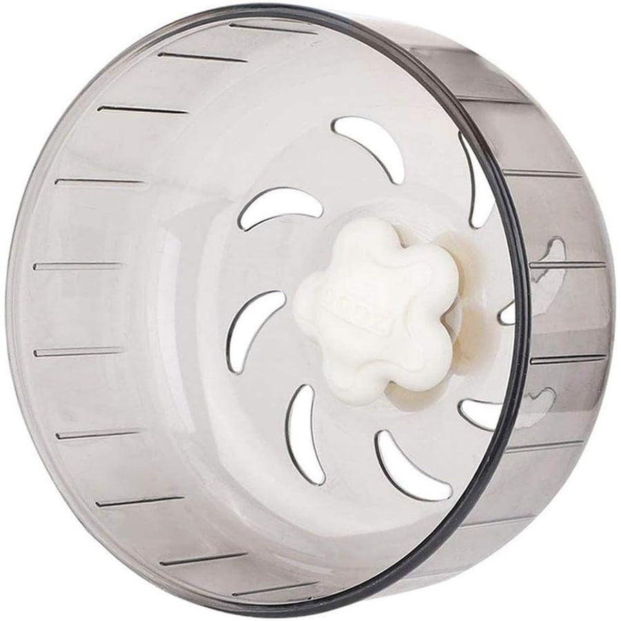 Super Silent Hamster Sports Wheel - Hamster Toy Cage Accessories Running Spinner Small Pet Sandrat Hedgehog Mouse (13cm Grey)