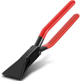 Hand Seamers Metal Sheet Metal Bender Tool, Steel Metal Bending and Flattering Pliers,Straight/180° Sheet Metal Tools Set（60MM*0° 270MM）