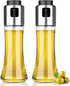 2 pack Oil Dispenser Bottle 180ml/6Oz Olive Oil Dispenser Sprayer for Cooking Air fryer BBQ Grilling Salad Baking Kitchen Gadgets Accessories