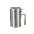 Stainless Steel Olive Oil Dispenser Bottle, Leak-Proof Cooking Oil Can, Drip Free Kitchen Dispenser Pot, Syrup Jar keeper, Storage Container with Lid, Easy to Fill and Clean (500ml)