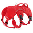 Multi-Use Support Dog Harness, Hiking and Trail Running, Service and Working, Everyday Wear, Red  M