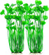 Plastic Fish Tank Plants, 2 Pack Artificial Tall Aquarium Plants for Fish Tank Decor,Fish tank landscaping decoration with aquatic plants  (Green)