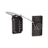 2pcs Anti-Pinch Hand Baby Safety Lock Adjustable No Drilling Cabinet Lock Child Protection Window Digital Password Lock for Home(Black)