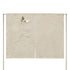 Linen Half Apron Bistro Apron  Half Apron with Pockets Craft Waist Apron for Cooking Baking Gardening Art  beige  (straight insertion bag)