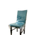 2 Pack Plastic Chair Covers, Clear Dining Room Chairs Cover Set, Transparent Waterproof Seat Protector from Cat Scratch, Dust, Spill