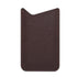 Leather Cell Phone Holster, Cell Phone Pouch Holder Men, Universal Leather Phone Sleeve Leather Wallet Holster Phone Bag  brown, medium size