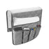 Sofa Armrest Organizer Non-Slip Remote Control Holders for Recliner Couch Chair Armchair Caddy with 5 Pockets for Table,Cell Phone,Magazines,Books (grey)