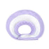 Cat Recovery Protective Cone Collar After Surgery-Soft Adjustable Waterproof Lightweight Elizabethan Collar to Prevent Cats from Touching Stitches, Wounds and Rashes (Light Purple, M)