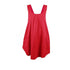 Soft   Polyester  Apron Cross Back Aprons with 2 Pockets Women’s  Square Apron Garden Smock for Baking Cooking Red