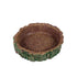 2 Pcs Reptile Feeding Dish Bowl,Reptile Tree Trunk Food/Water Dish for Reptiles,Amphibians,Bearded Dragon,Lizard,Gecko,Tortoise,Hermit Crab and Little Critters