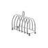 Stainless Steel Slice Toast Rack Kitchen Accessory for Storage for Gatherings Parties and Outdoor Activities Compact Design for Home and Restaurant Use