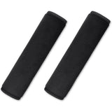 2pcs Universal Car Seat Belt Shoulder Protector Pad,Handbags, Backpacks, Child Straps Protect Your Shoulders and Neck for Adults and Children 25cm(Black)