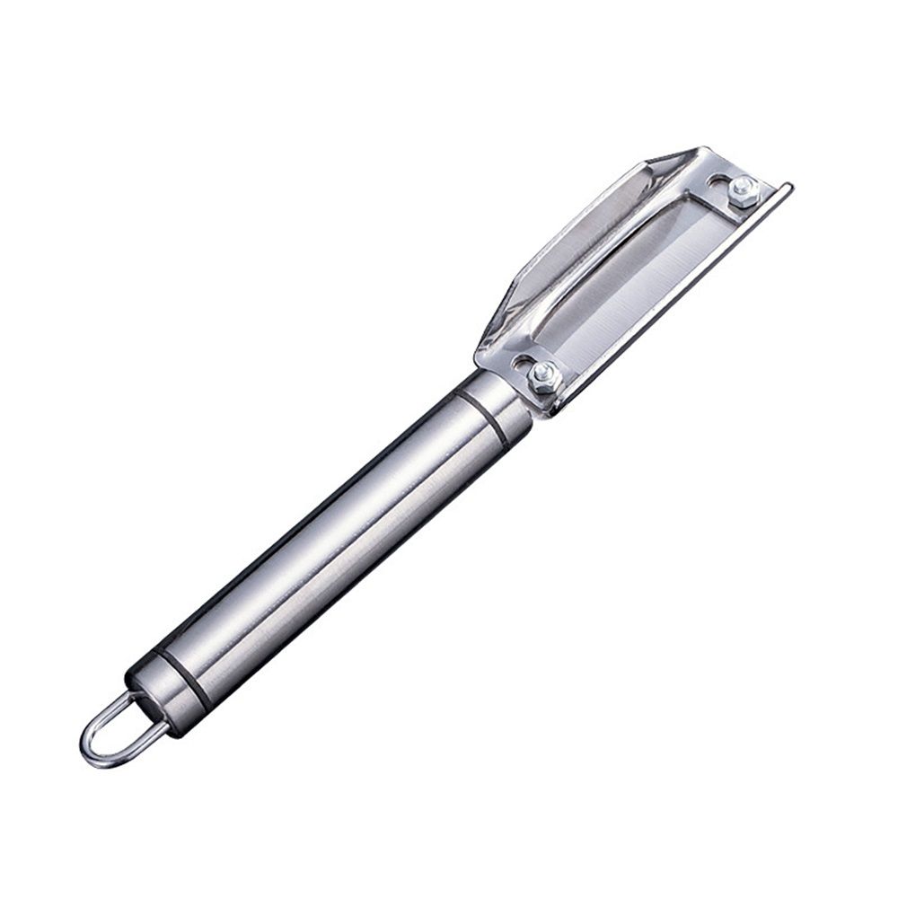 Stainless steel sugarcane peeler, multifunctional lettuce peeler, household kitchen fruit and vegetable peeler, hard skin scraper